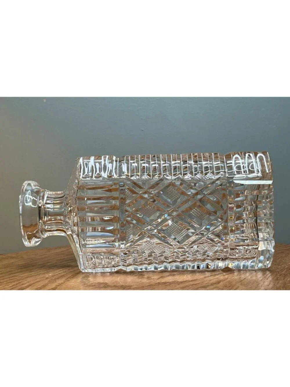 Rare Vintage Waterford Master Cutter Crystal Decanter 